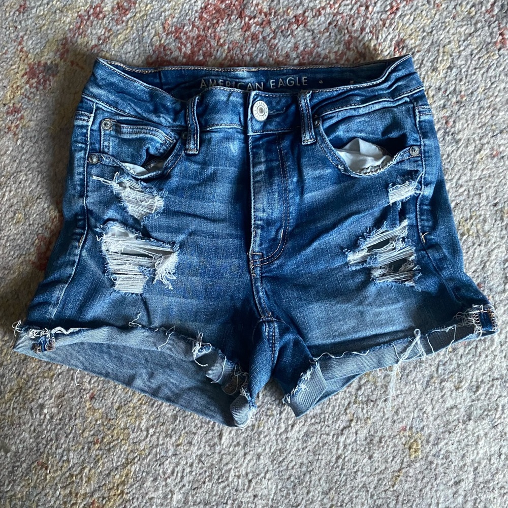 AE high waisted shorts